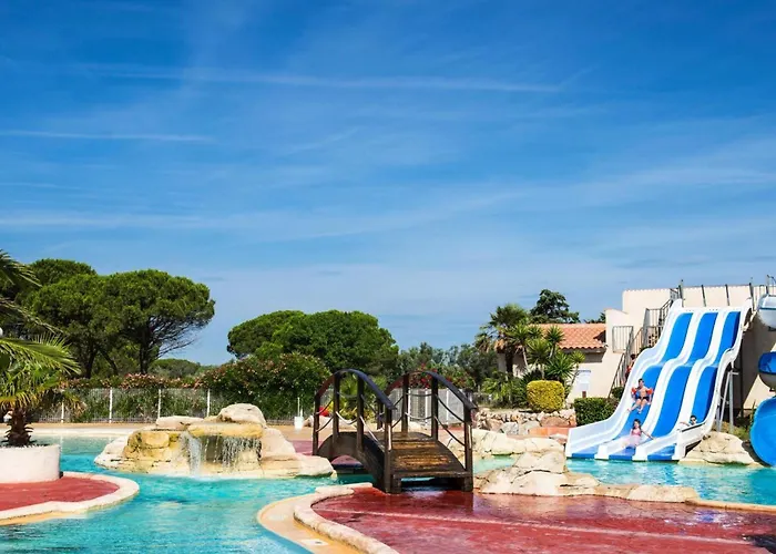 度假居 Mobile With Terrace At Domaine Les Muriers, Vendres-plage *