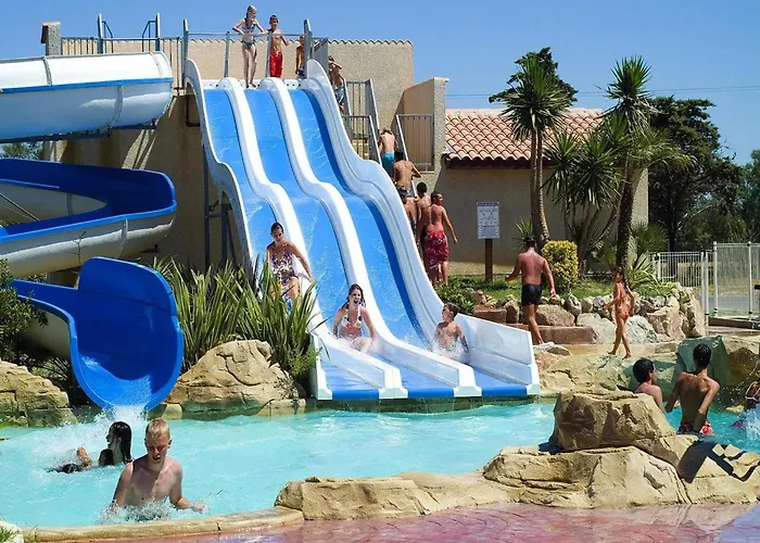Mobile With Terrace At Domaine Les Muriers, Vendres-plage 度假居 旺德雷