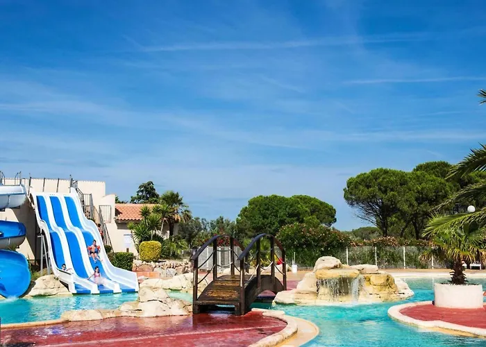 Mobile With Terrace At Domaine Les Muriers, Vendres-plage 度假居